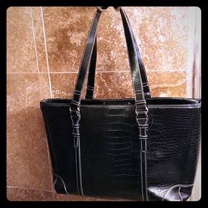 Black Handbag Tote